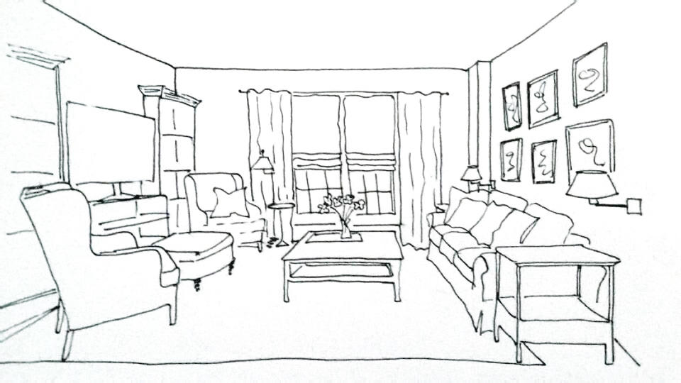 Our Living Room Design Plans Bookcases And A Cozy Reading Nook