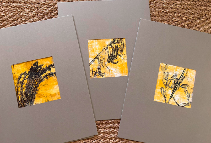 How to Create Botanical Prints Using Gel Plate Printing